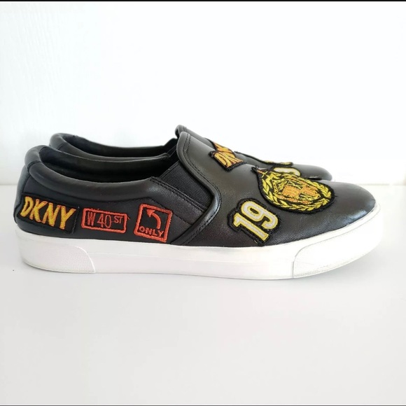 DKNY Braylee Patchwork Slip On Shoes - Picture 4 of 7